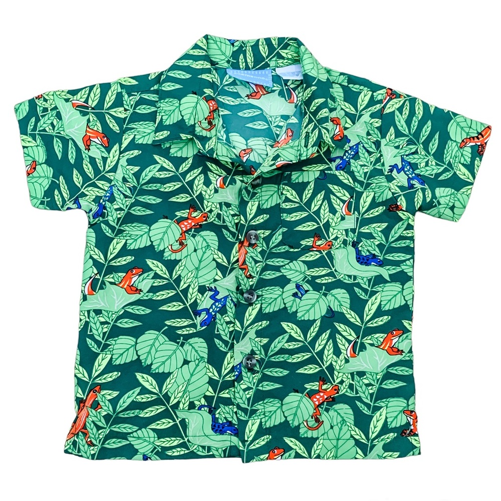 6-9 month Hawaiian shirt 🦎